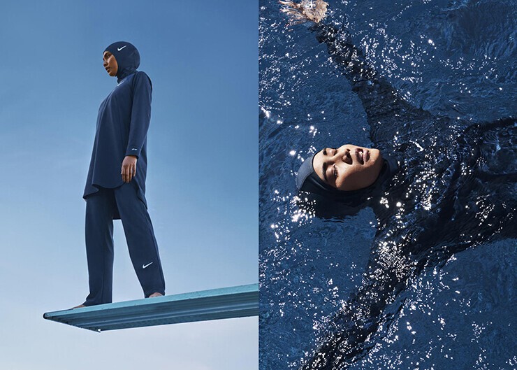 nike swimwear hijab