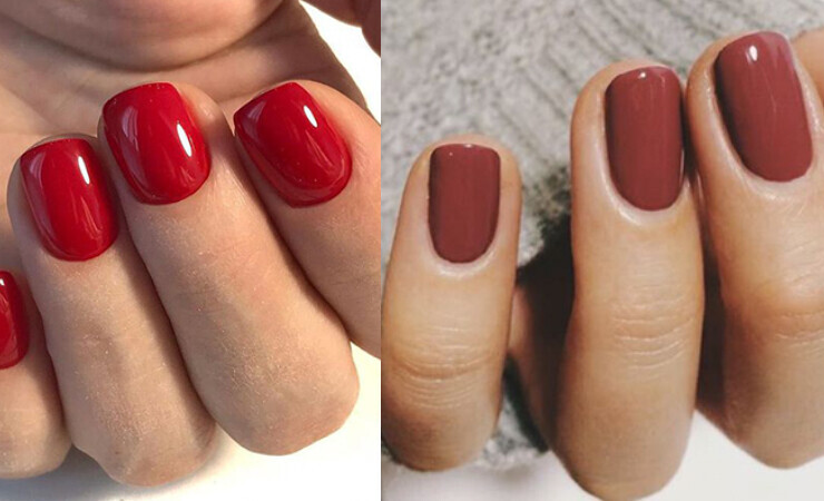Red nails