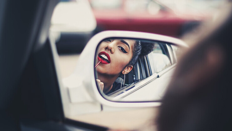 makeup on the go