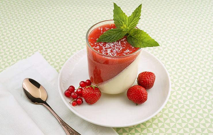 Strawberry Pudding