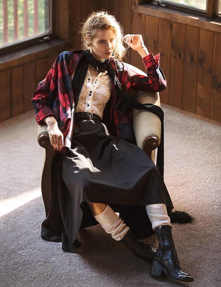 Kirstin Liljegren modelo 