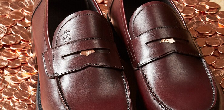 Penny loafers