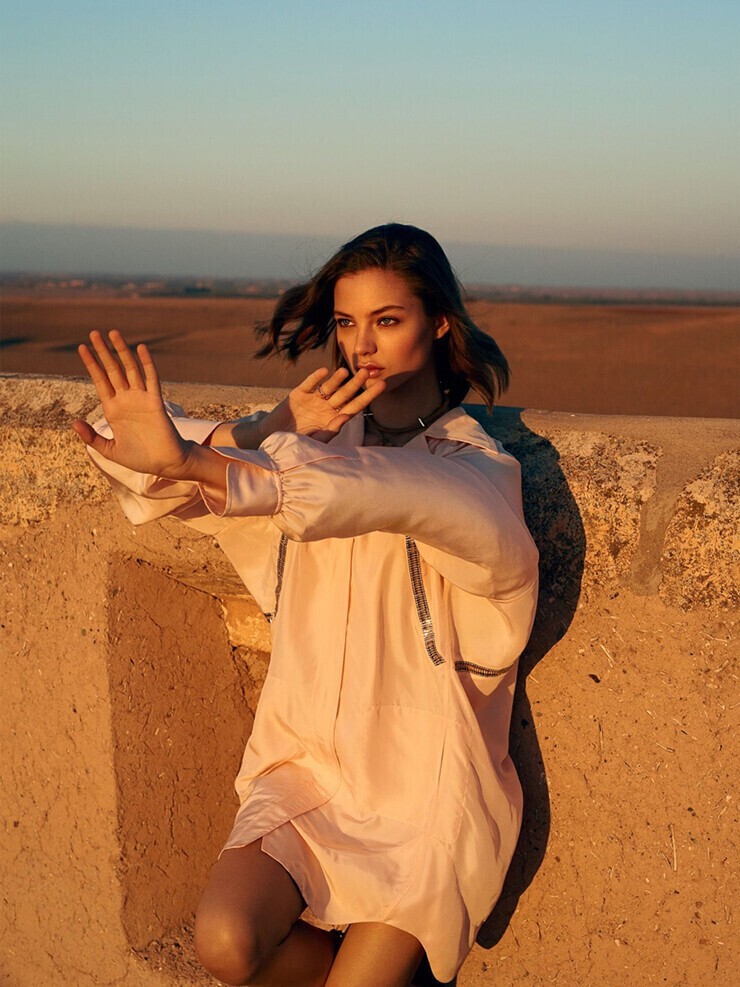 Alesya Kafelnikova modelo