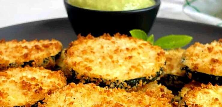 Zucchini Parmesan Crisps