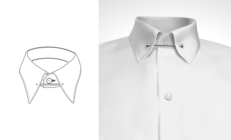 Eyelet Holes Collar