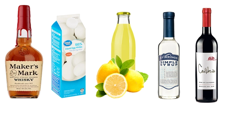 New York Sour cocktail