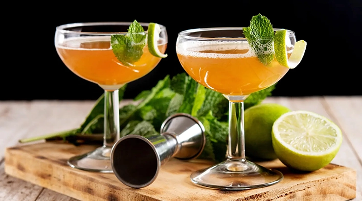 Old Cuban cocktail