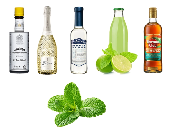 Old Cuban cocktail