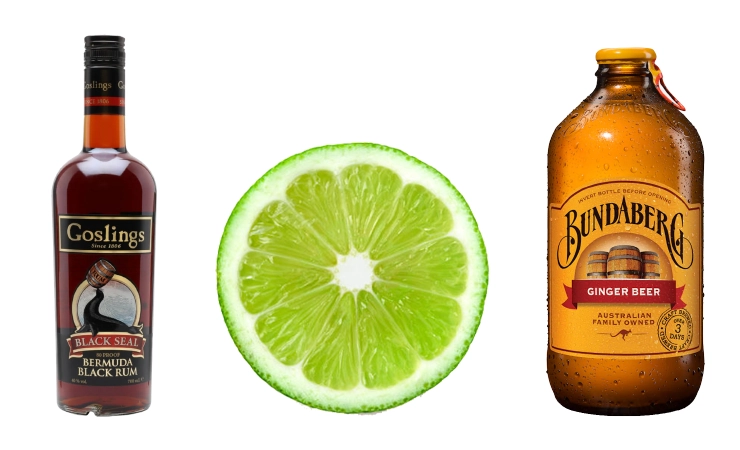 Dark ‘n’ Stormy cocktail recipe