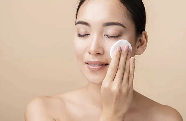 Micellar Water rinsing