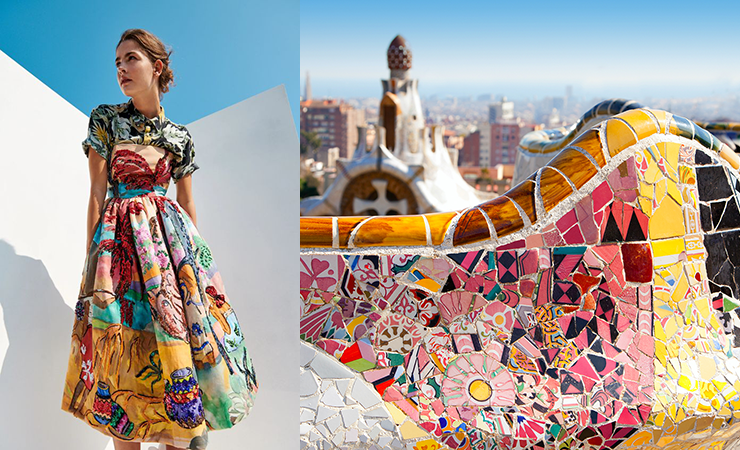 Antoni Gaudi fashion