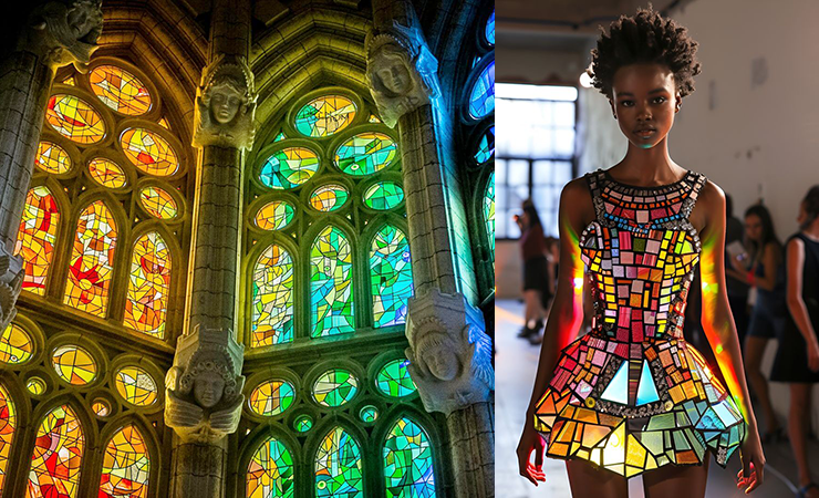 Antoni Gaudi fashion
