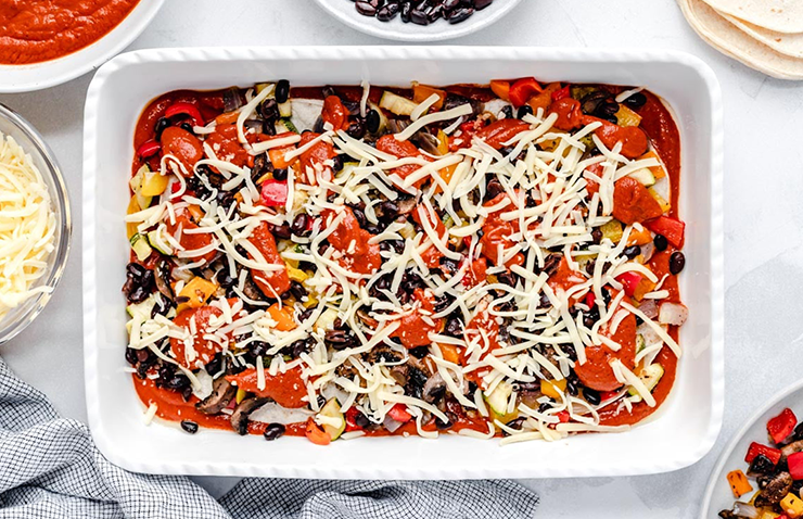 Black Bean Roasted Casserole