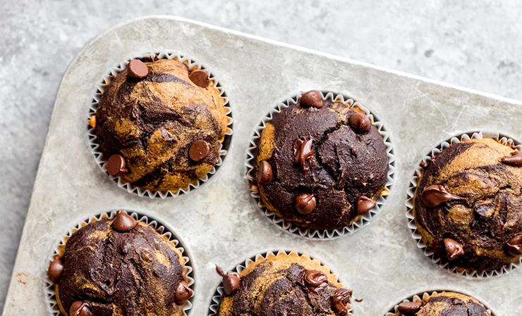 Marble Chocolate Muffins recipe