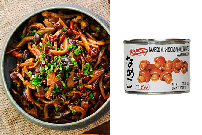 Nameko mushrooms