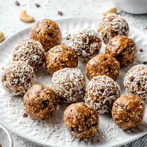 Salted Caramel and Coconut Balls