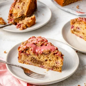 Strawberry Toffee Cake recipe