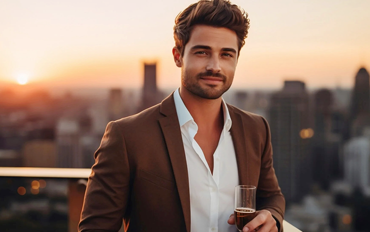 Suit Without a Tie