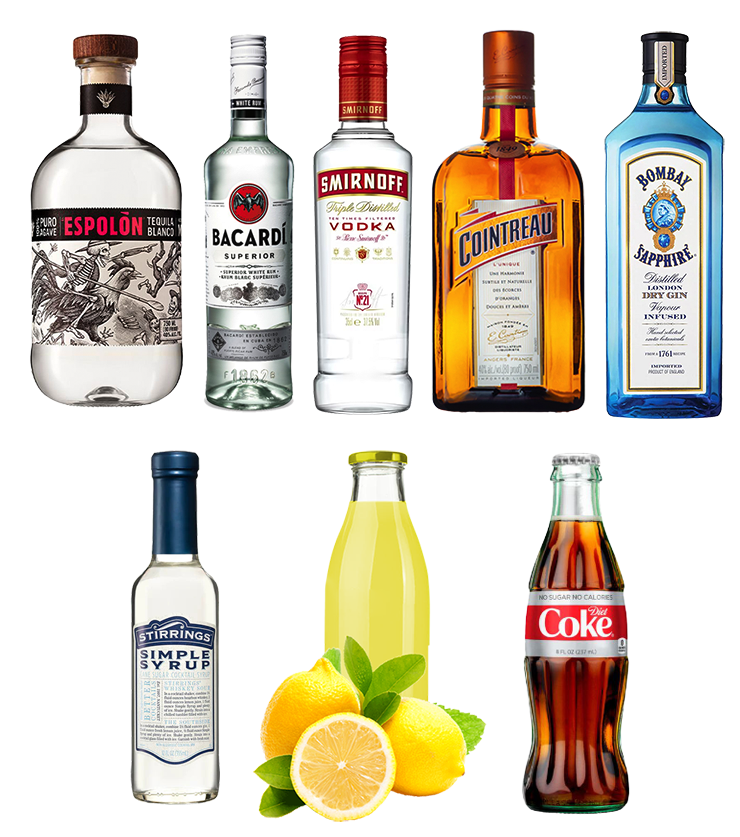 Long Island Iced Tea recipe