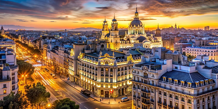 madrid architecture style