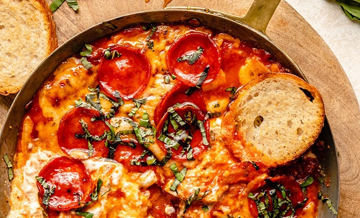 Pepperoni Pizza Dip recipe