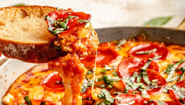Pepperoni Pizza Dip recipe
