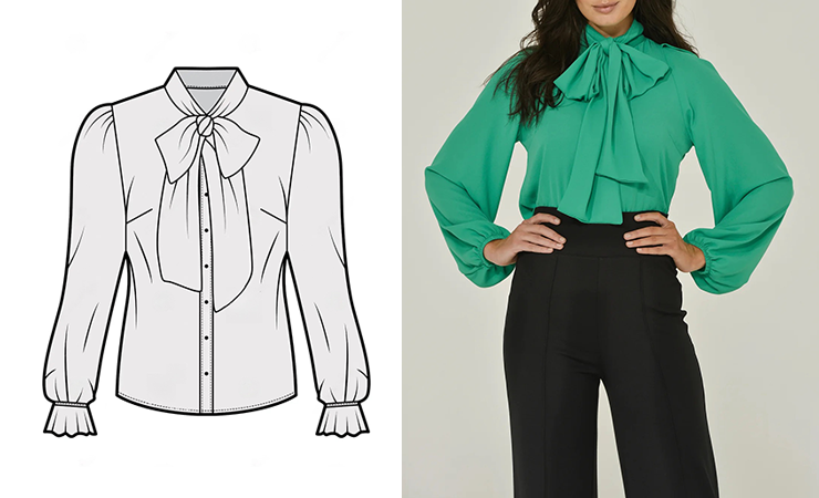 Pussy Bow blouse is 