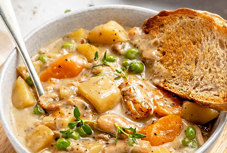 White Wine Chicken Stew
