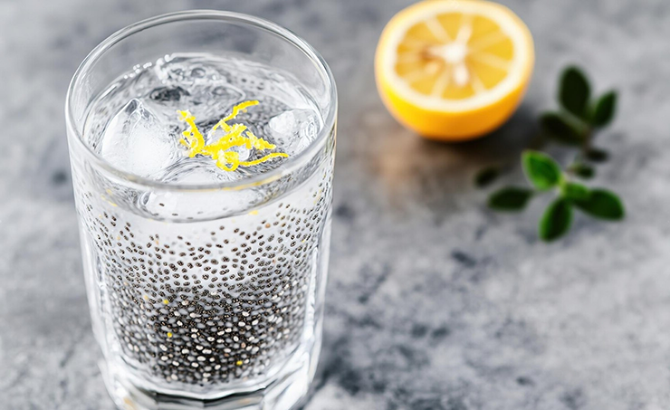 chia seed water