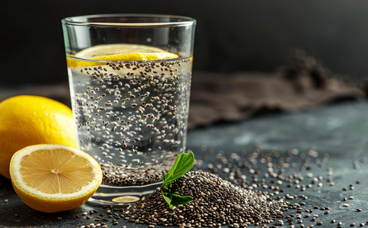 chia seed water