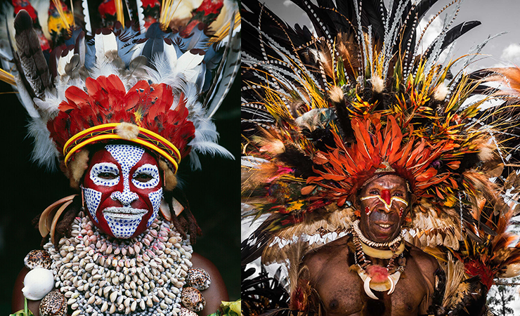 Papua New Guinea traditional Clothing
