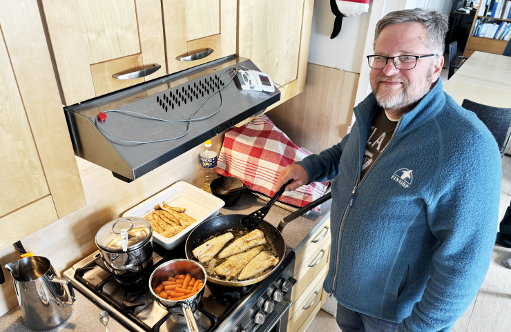 antarctic station chef cook