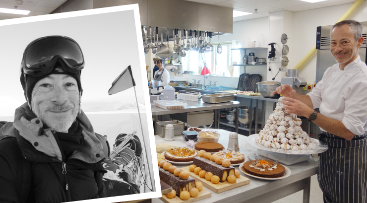 Olivier Hubert chef British Antarctica