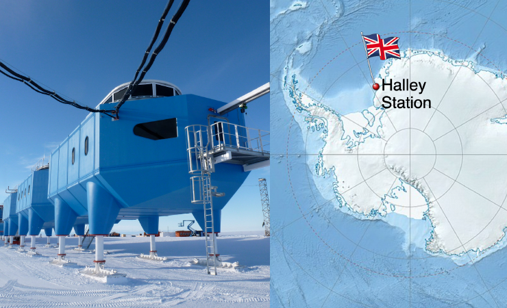 Olivier Hubert chef British Antarctica
