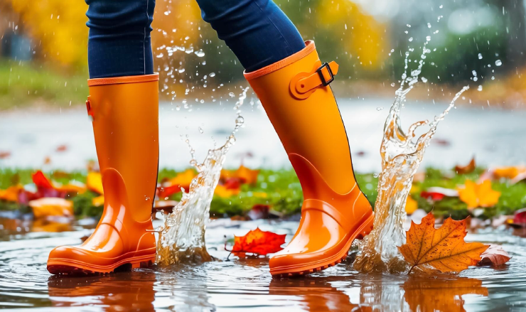 rain boots care