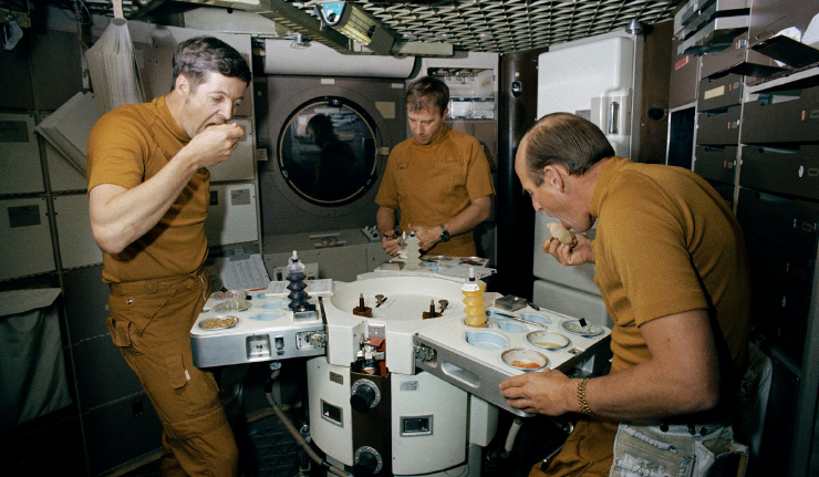 Zero Gravity food