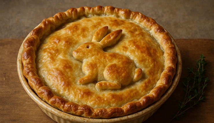 Rabbit Pie british recipe