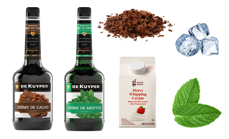 Grasshopper cocktail recipe