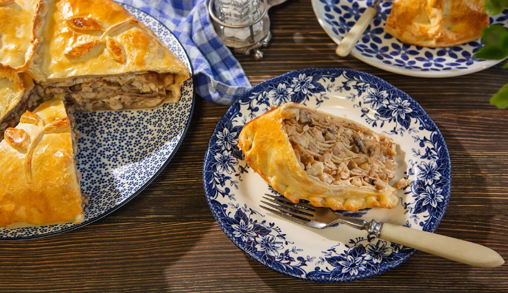 kurnik russina pie recipe