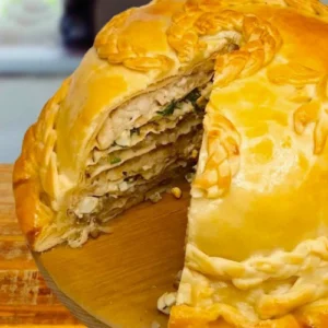 kurnik russina pie recipe