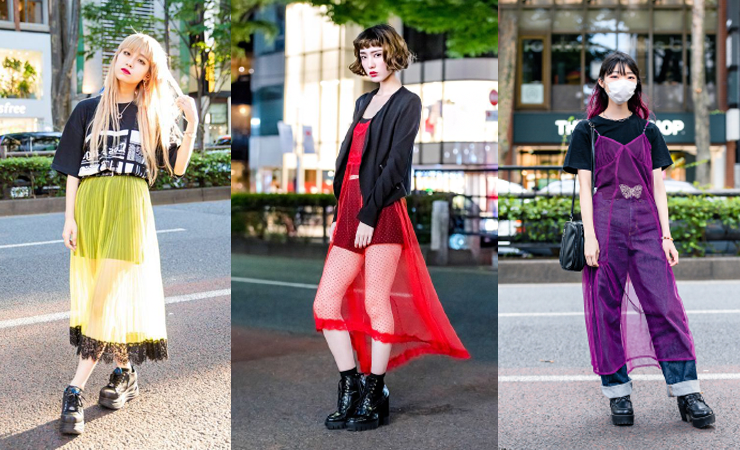 sheer clothing trend tokyo