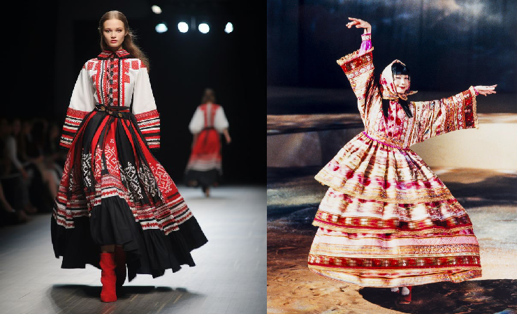 Matryoshka Dress USSR