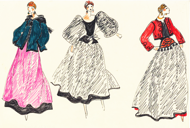 russian ballet fashion influence