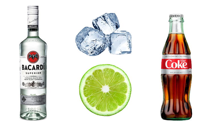 Cuba Libre cocktail
