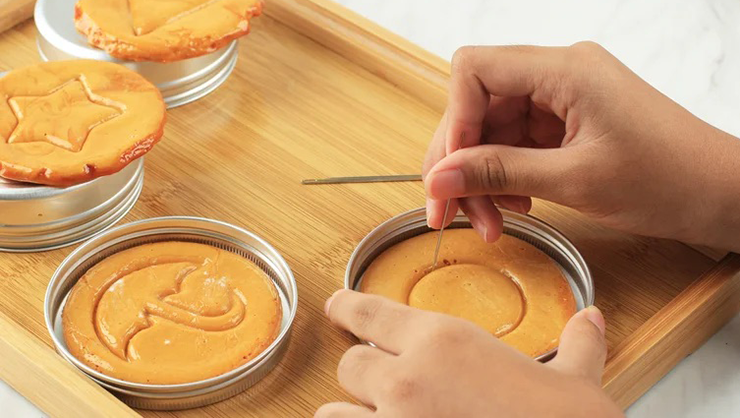 Squid Game candy recipe