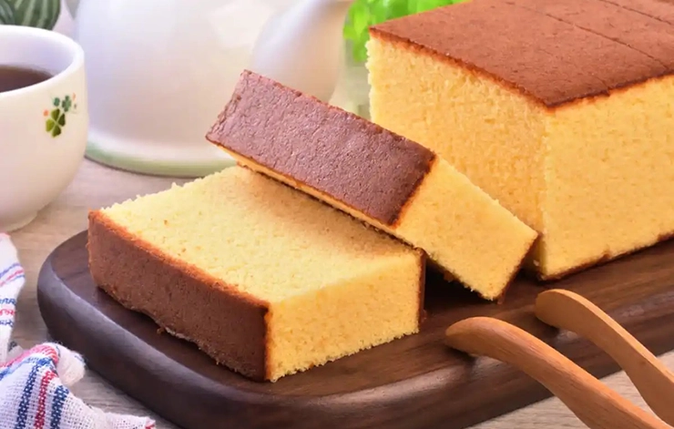 Castella cake is