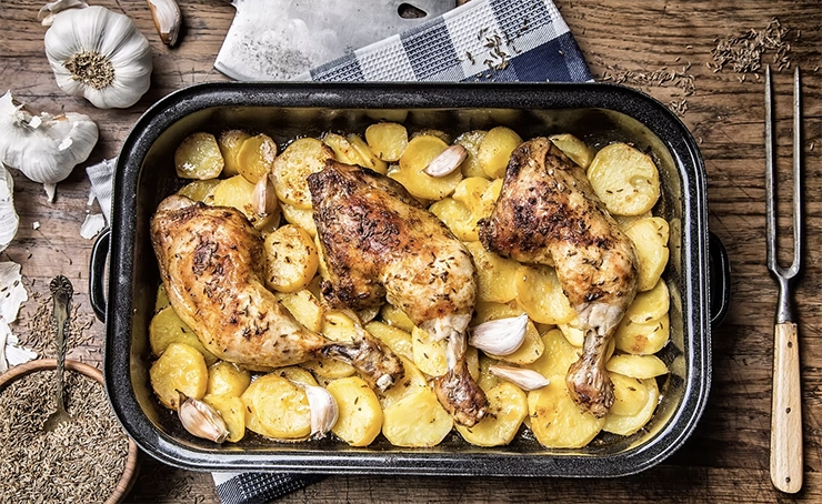 Spanish Garlic Chicken recipe
