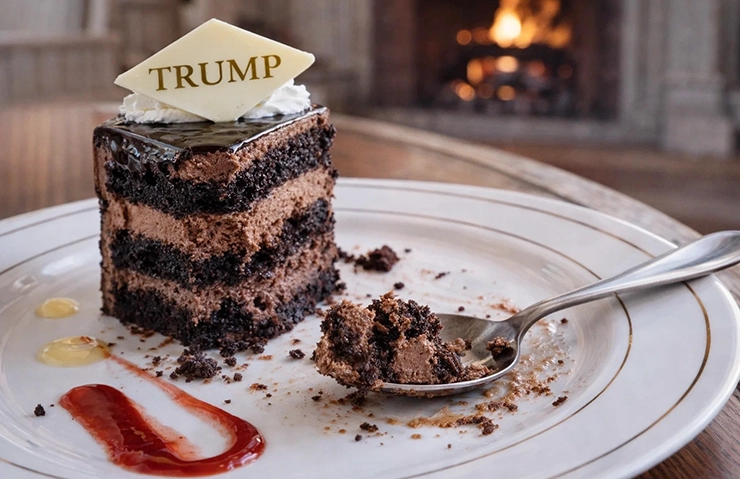 ドナルド・トランプのチョコレートケーキ