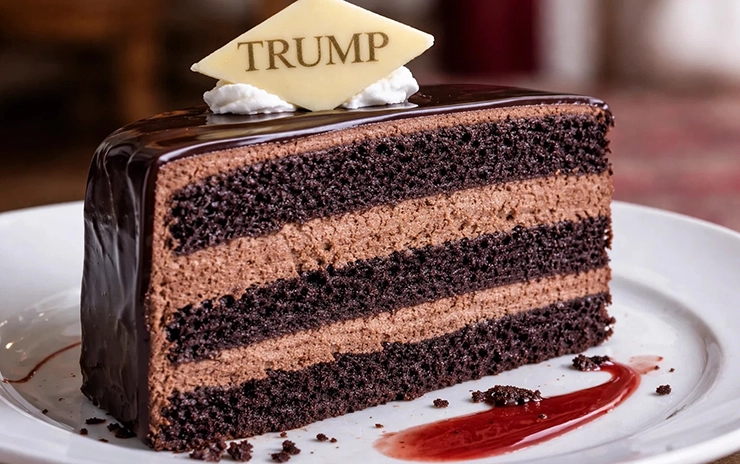 ドナルド・トランプのチョコレートケーキ