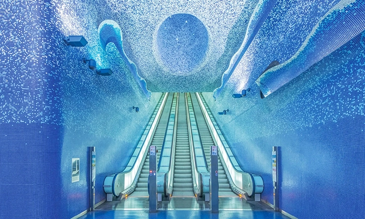 おしゃれな地下鉄 世界